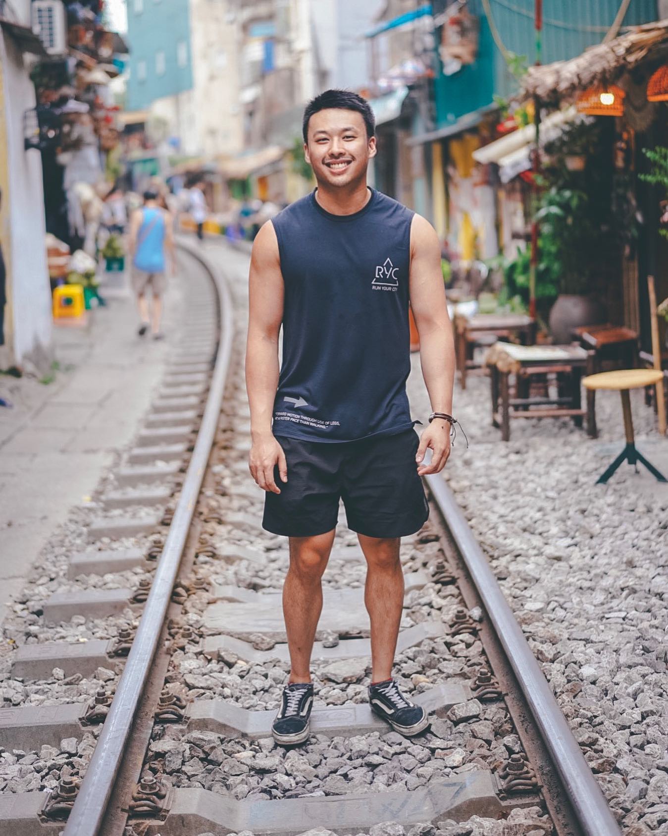 Photo by Andy | Sydney • Travel • Training in Train Street, Hanoi