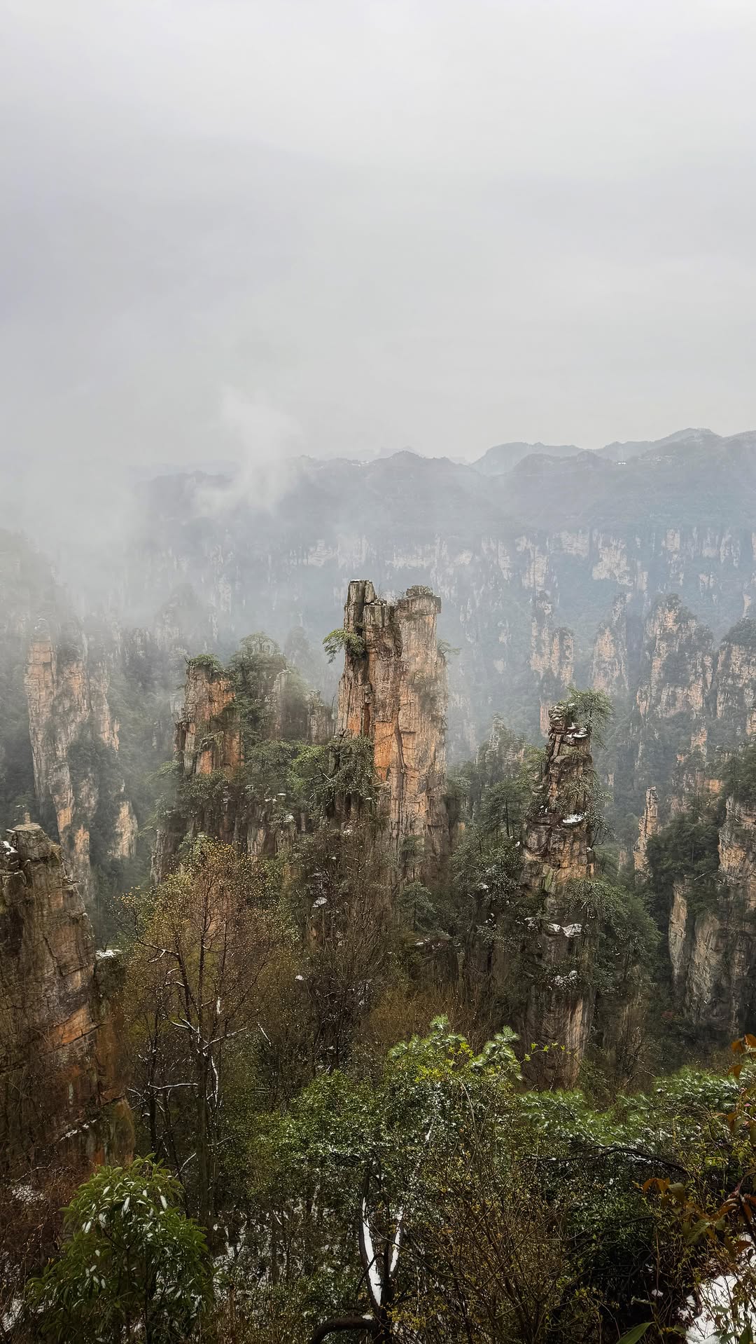 First time flying a drone—and where better than the surreal Zhangjiajie mountains? After years of seeing this place all over my feed, stepping into this real-life Pandora hits so much differently
